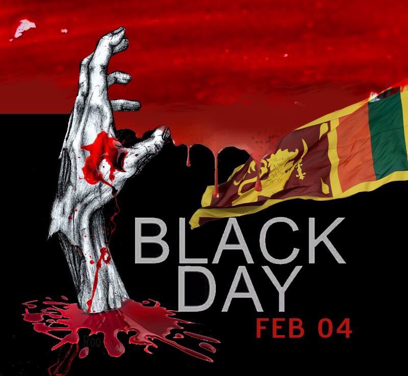 இலங்கையில் தமிழர்களுக்கு சுதந்திரம் இல்லை!