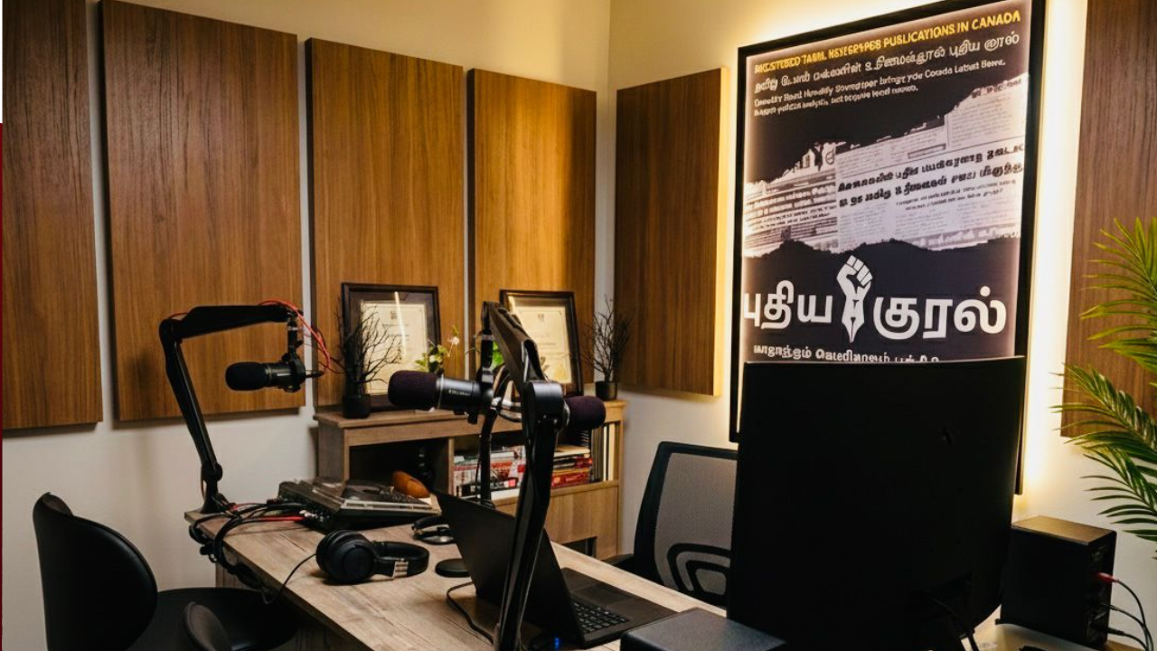 உலகத்தமிழ் மக்களின் உணர்வுகளை ஒன்றிணைக்கும் ஓர் புதிய வடிவமாய் உருவெடுத்துள்ள புதிய குரல் வானாலி ”யாதும் ஊரே யாவரும் கேளீர்” கனடாவிலிருந்து நேரலை ஒலிபரப்பு