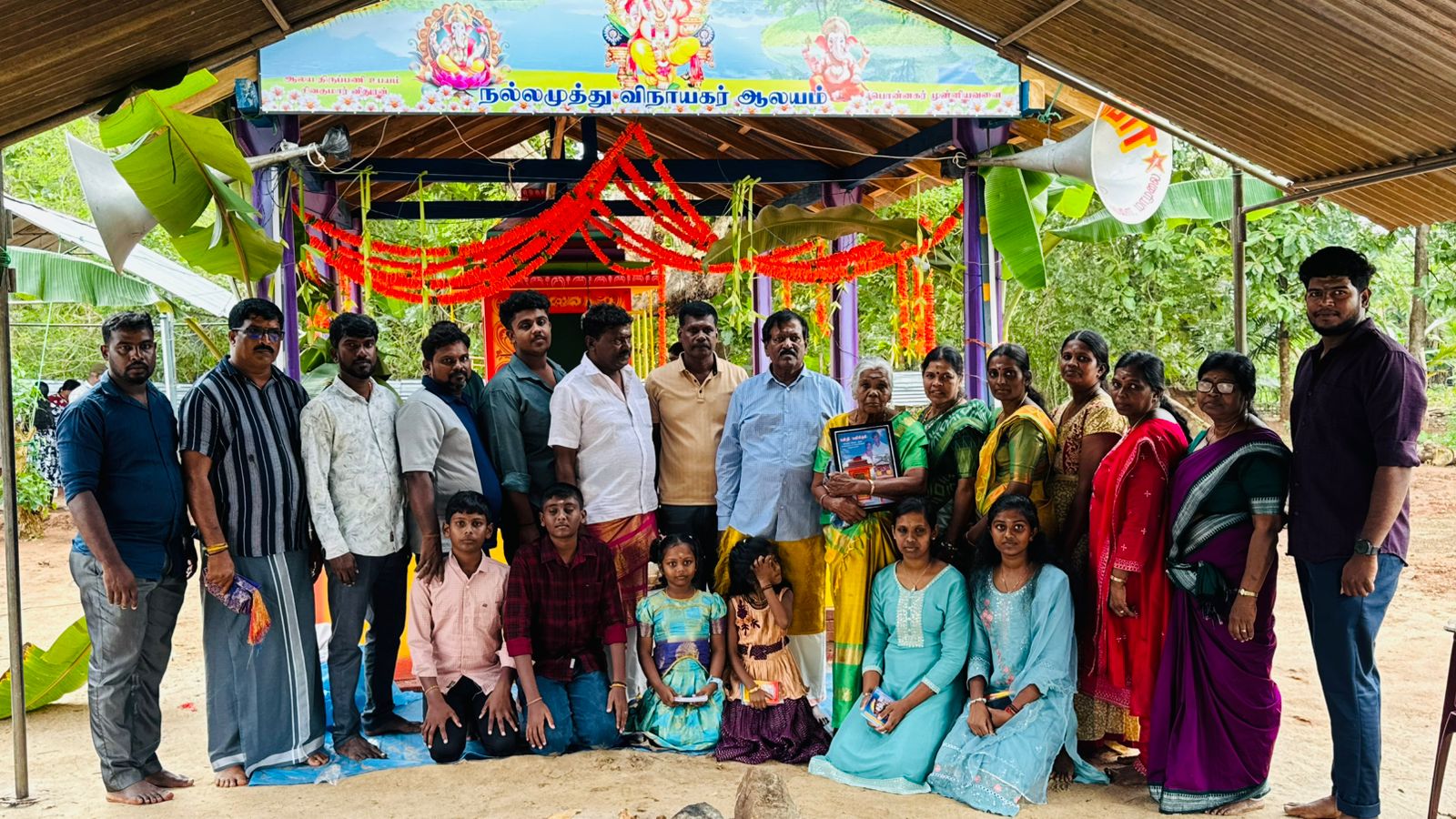 முள்ளியவளை பொன்னகரில் மாவீரர் நினைவாக புதிதாக ஆலயம் அமைப்பு