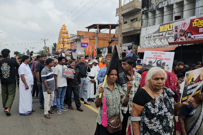 அரசின் அடக்குமுறைக்கு எதிராக எழுச்சி கொண்டது தமிழர் தாயகம்!