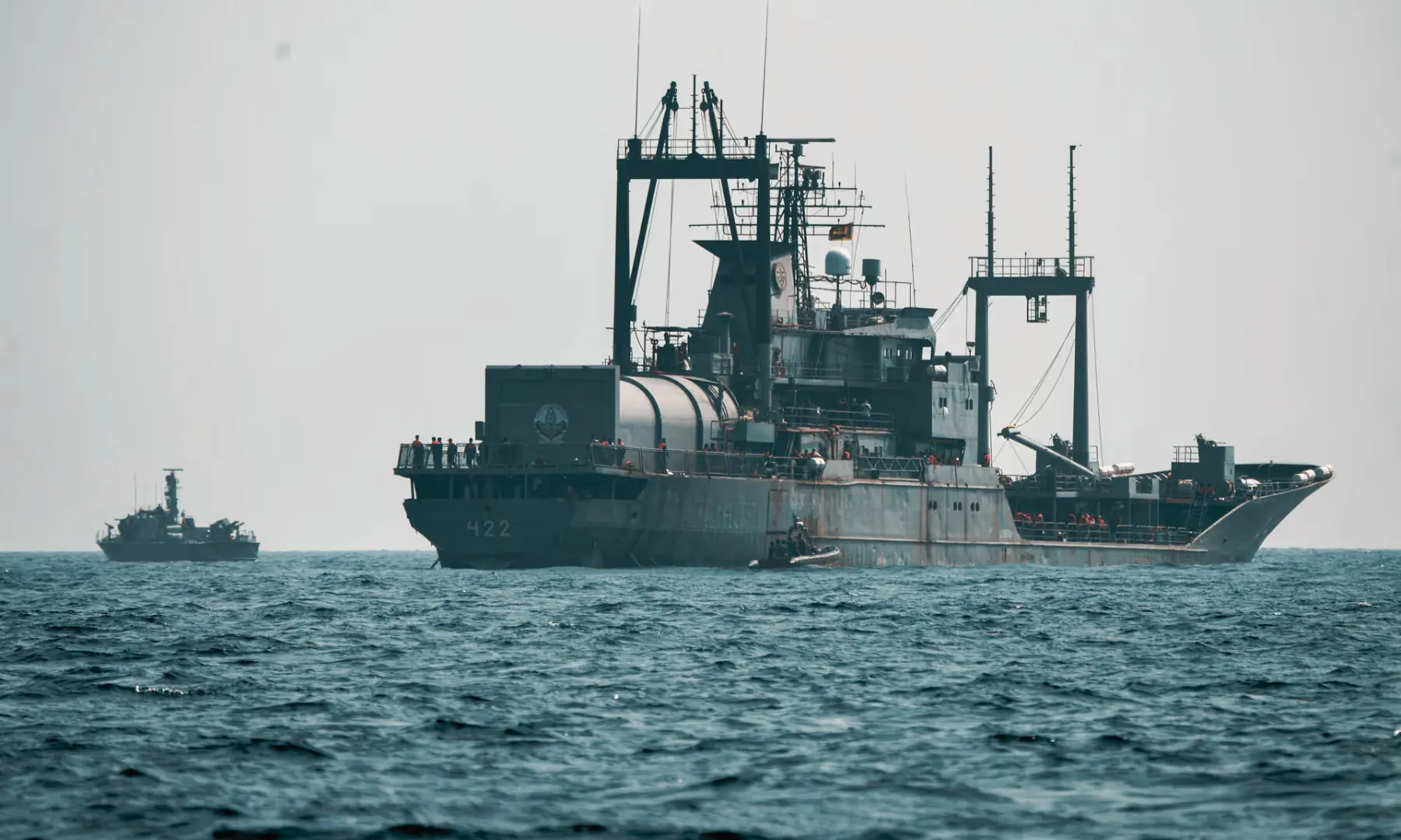 'ஐரிஸ் டெனா' கப்பல் இலங்கையின் அழைப்பின் பேரில் வந்தது!