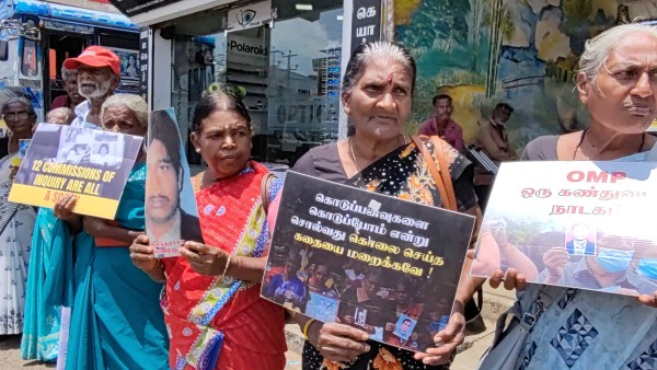 வலிந்து காணாமல் ஆக்கப்பட்டோரின் உறவினர்களால் போராட்டம்!