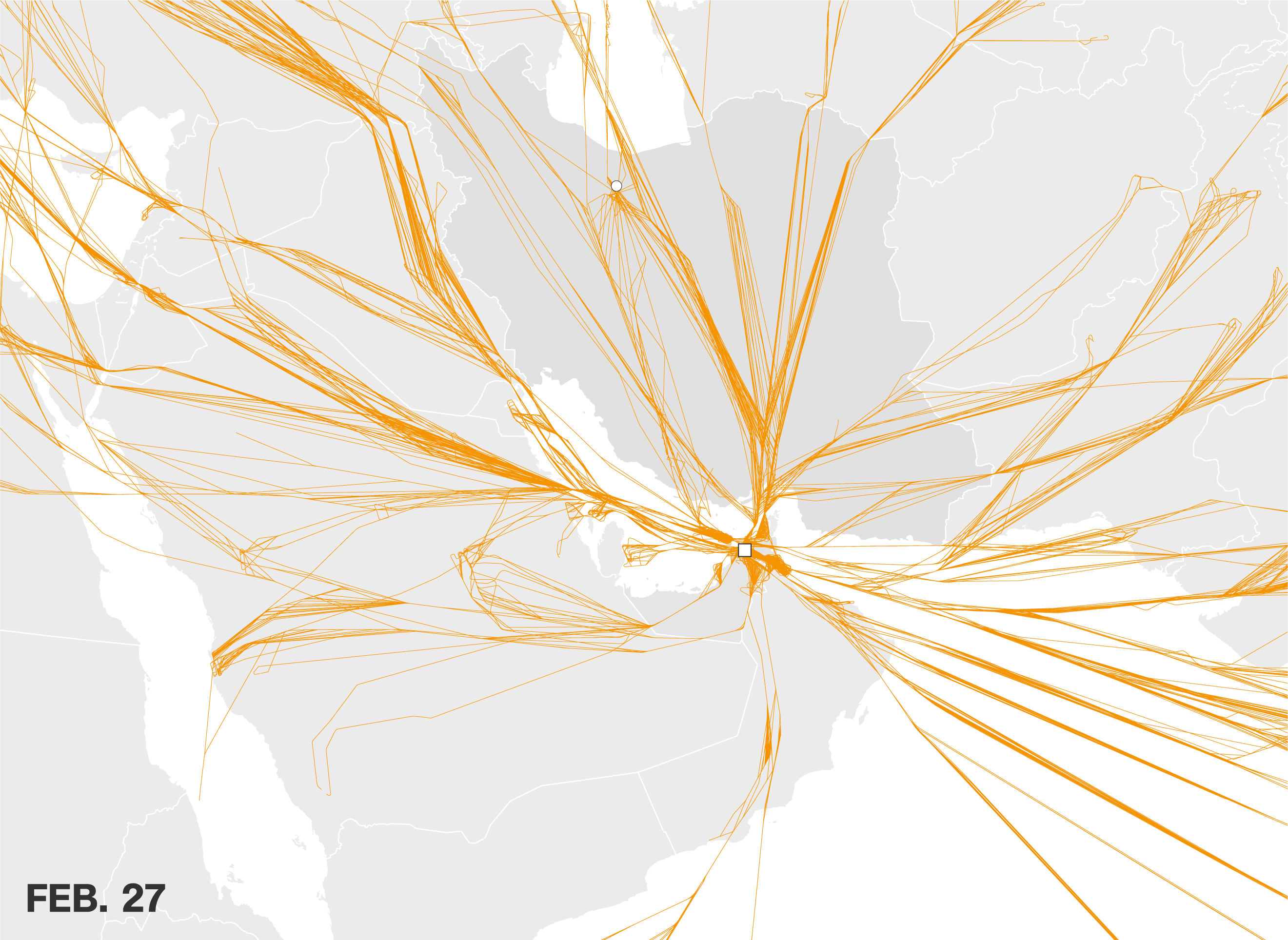 மத்திய கிழக்கில் போர் பயணக் குழப்பம்: 11,000க்கு மேற்பட்ட விமானங்கள் இரத்து!