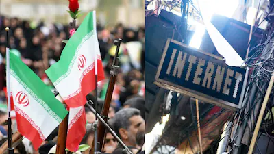 அமெரிக்கா - இஸ்ரேல் யுத்தத்தின் மத்தியில் இணையச் செயல்பாடுகளுக்காக ஈரானில் 466 பேர் கைது!