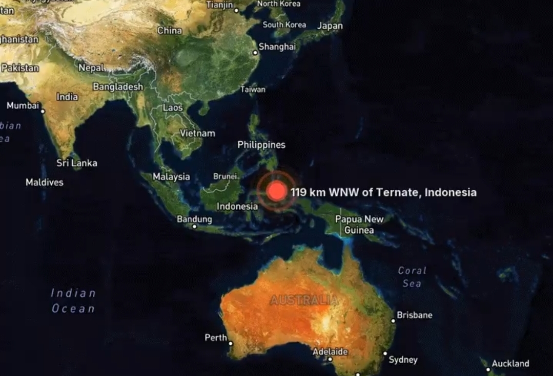 இந்தோனேசியாவில் 7.4 ரிக்டர் அளவிலான சக்திவாய்ந்த நிலநடுக்கம்!
