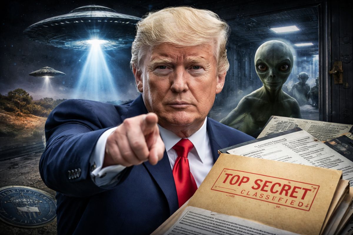 UFO ஆய்வில் 'சுவாரஸ்யமான' ஆவணங்கள் கண்டெடுப்பு; டொனால்ட் ட்ரம்ப் அறிவிப்பு!