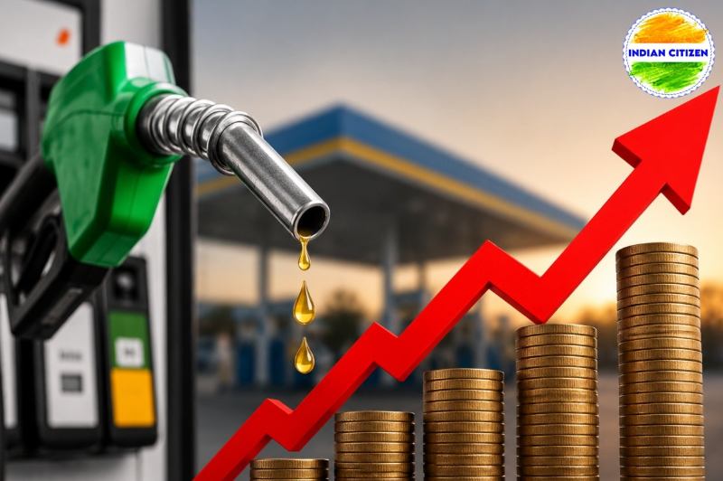 இந்தியாவில் பெற்றோல், டீசல் விலைகள் 3%க்கும் அதிகமாக உயர்வு!  